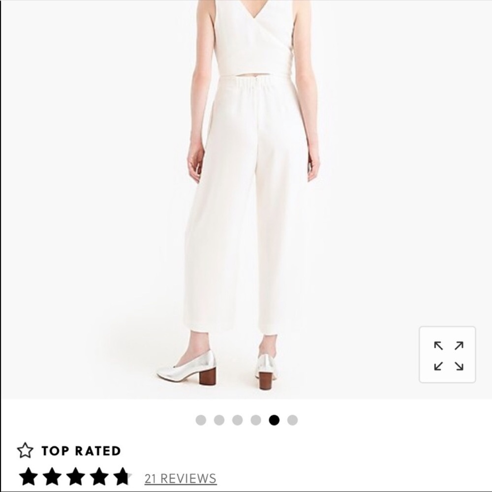 J Crew Wrap Tie Jumpsuit in Black